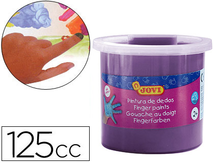125cc pintura de dedos Jovi violeta